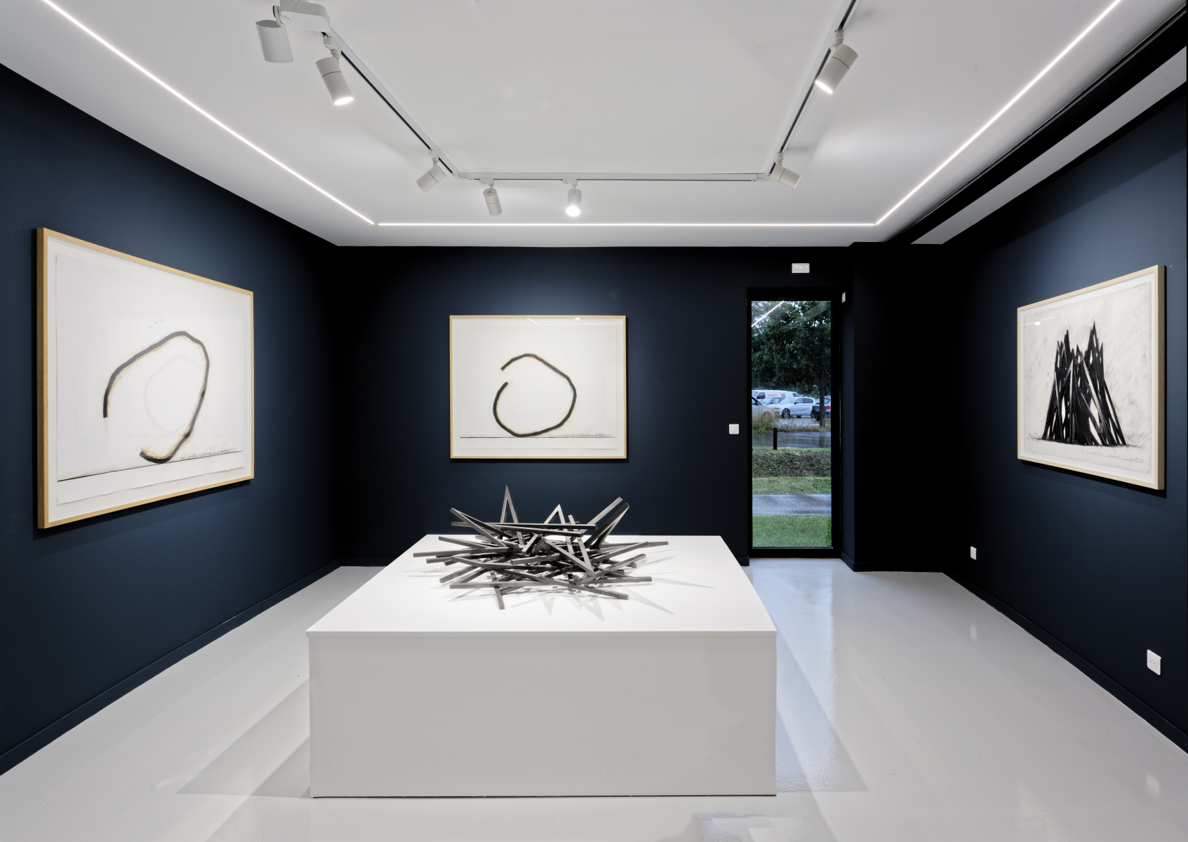 Exhibition view - Bernar Venet - Saint-Etienne - 2021 